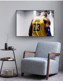 LeBron James Poster Canvas Painting Basketball Star Wall Art decor Picture Home Decoration Habitation Decorative for Living room - Virtual Blue Store