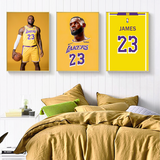 LeBron James Poster Canvas Painting Basketball Star Wall Art decor Picture Home Decoration Habitation Decorative for Living room - Virtual Blue Store