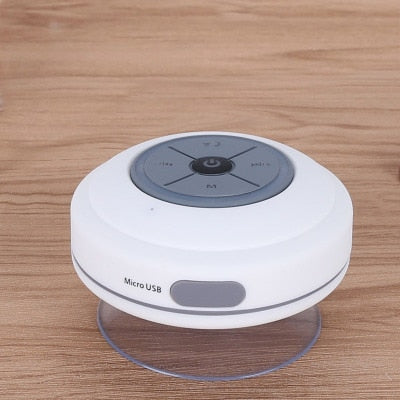 Cool Shower Speaker Wireless Portable Bluetooth Speaker Waterproof Bluetooth Shower Speaker Hands-Free Car Portable Speaker - Virtual Blue Store
