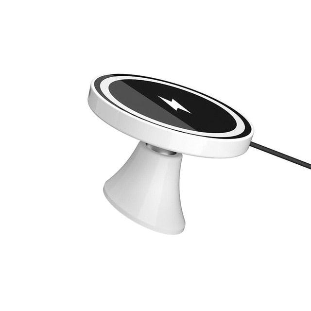 15W Car Charger Holder For iPhone 12Pro Max 11 X Magnetic Wireless Fast Charger Car Phone Holder Air Outlet GPS Navigation Stand - Virtual Blue Store