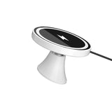 15W Car Charger Holder For iPhone 12Pro Max 11 X Magnetic Wireless Fast Charger Car Phone Holder Air Outlet GPS Navigation Stand - Virtual Blue Store