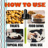 Catfit Hemp Essential Oil Pet Anxiety Relief Pain Relief Oil Pet hair Care Oil Improve Immunity Mobility Reduces Skin Irritation - Virtual Blue Store