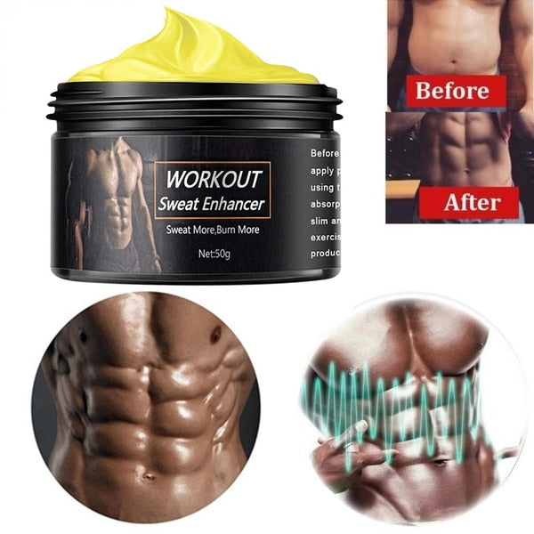 50g Exercise enhancing fat burning cream Massage Firming Cream Leg Fat Shaping Skin Firming Cream Weight Loss Firming Cream - Virtual Blue Store