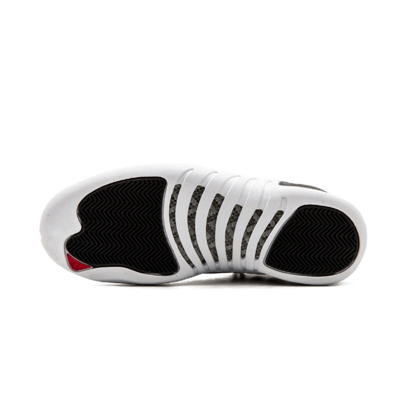 Original New Air Jordan 12 Retro Low "Playoff" Mens white Basketball Shoes Sneakers Breathable Sport Outdoor 41-47 - Virtual Blue Store