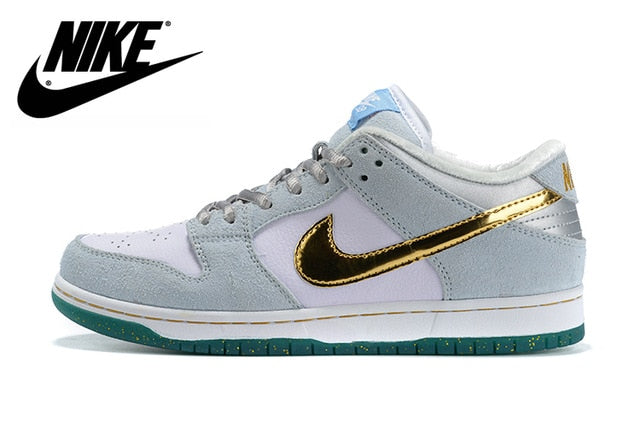 Authentic SCHNIKE SB Dunk Low Syracuse Men Women Outdoor Skateboarding Shoes Sports Sneakers Size 36-45 - Virtual Blue Store