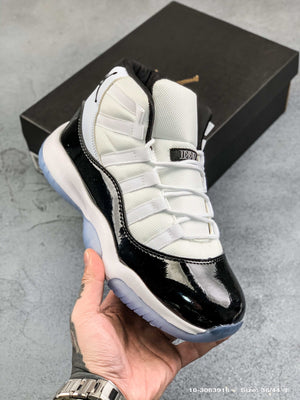 Aj11concord classic shoes patent leather design collection replica men's and women's fashion 36-44 size sports shoes - Virtual Blue Store