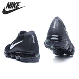 Nike- AIR VAPORMAX FLYKNIT 1.0 Comfortable Black White Women Men Sports Sneakers Breathable Running Shoes 36-45 - Virtual Blue Store
