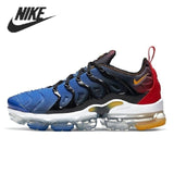 Nike- Air VaporMax Plus TN Women Men's Running Shoes Triple Black New Arrival Authentic Breathable Outdoor Sneakers 36-45 - Virtual Blue Store