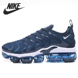 Nike- Air VaporMax Plus TN Women Men's Running Shoes Triple Black New Arrival Authentic Breathable Outdoor Sneakers 36-45 - Virtual Blue Store