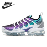 Nike- Air VaporMax Plus TN Women Men's Running Shoes Triple Black New Arrival Authentic Breathable Outdoor Sneakers 36-45 - Virtual Blue Store
