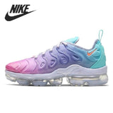 Nike- Air VaporMax Plus TN Women Men's Running Shoes Triple Black New Arrival Authentic Breathable Outdoor Sneakers 36-45 - Virtual Blue Store