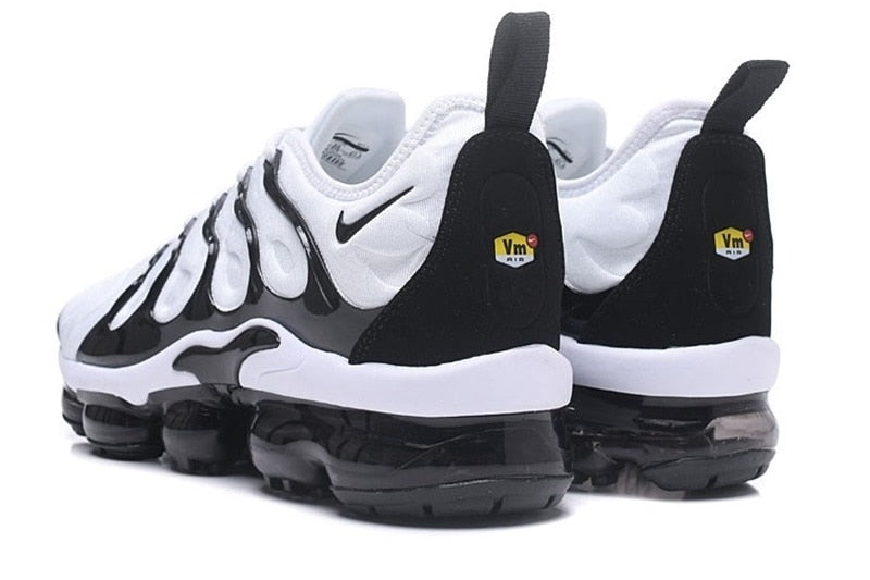 Nike- Air VaporMax Plus TN Women Men's Running Shoes Triple Black New Arrival Authentic Breathable Outdoor Sneakers 36-45 - Virtual Blue Store