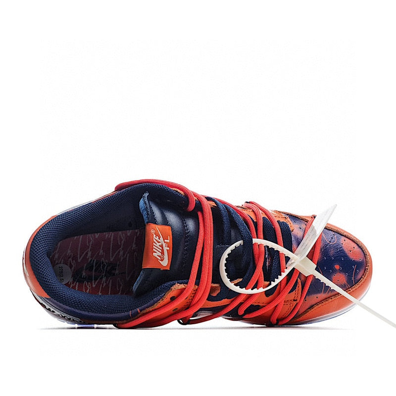 SCHNIKE SB Dunk Baja Blanco Unisex Zapatillas De Deporte Zapatos De Skate Zapatos - Virtual Blue Store