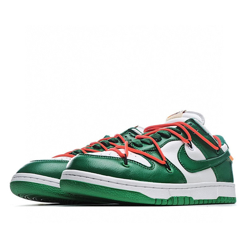 SCHNIKE SB Dunk Baja Blanco Unisex Zapatillas De Deporte Zapatos De Skate Zapatos - Virtual Blue Store