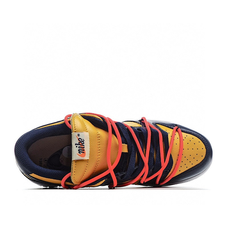 SCHNIKE SB Dunk Baja Blanco Unisex Zapatillas De Deporte Zapatos De Skate Zapatos - Virtual Blue Store