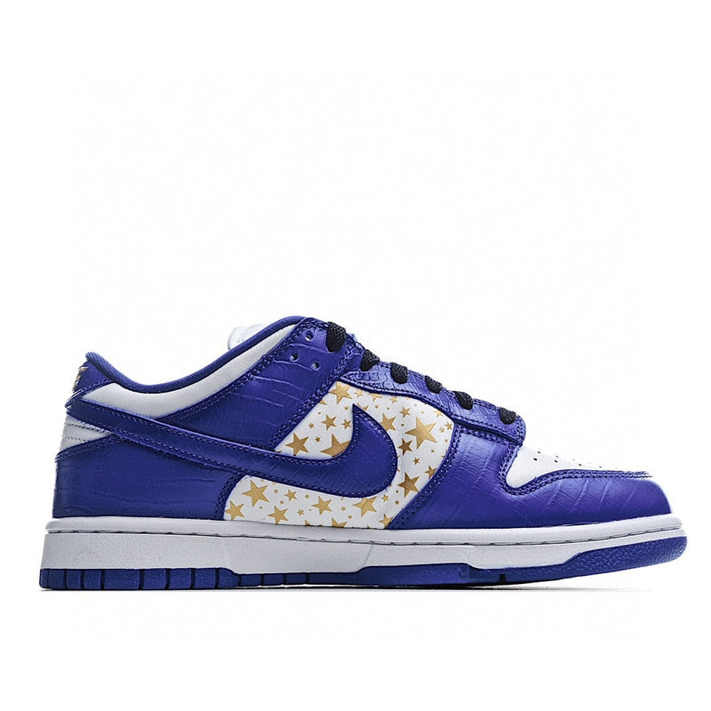 SCHNIKE SB DUNK Baja X Supremo Unisex Hombres Mujeres Zapatillas De Deporte Zapatos De Skate Zapatos - Virtual Blue Store
