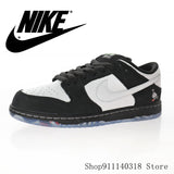 Authentic SCHNIKE SB Dunk Low Travis Scott Syracuse Men Women Outdoor Skateboarding Shoes Breathable Sports Sneakers Size 36-45 - Virtual Blue Store