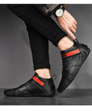 Zemo more Men Shoes Fashion Genuine Leather Loafers Breathable Autumn Comfortable Casual Shoes Outdoor Men Sneakers Shoes - Virtual Blue Store