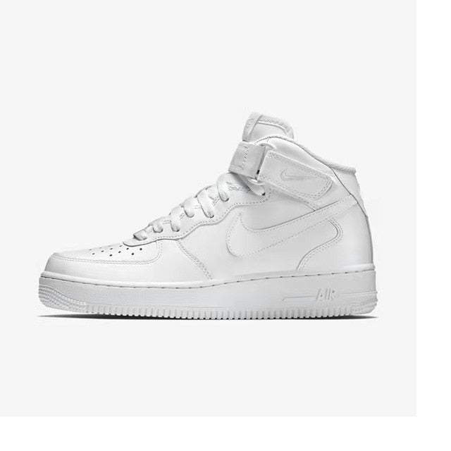 Mens AIR FORCE 1 Retro Low Mens Basketball Shoe Triple Black White UPTOWN Women AIR Mid '07 Sports Sneakers Running Shoes - Virtual Blue Store