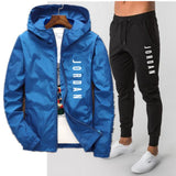 New casual jacket suit men's windbreaker spring autumn jacket men's windbreaker pilot hooded jacket men's - Virtual Blue Store