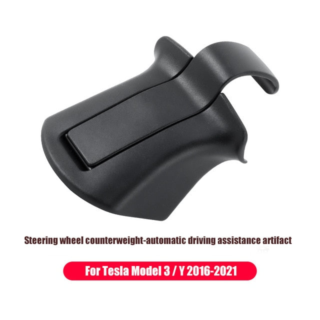 FCXvenle FSD Autopilot Assistance Artifact Car Steering Wheel Counterweight AP Booster for Tesla Model 3 / Y 2016-2021 - Virtual Blue Store
