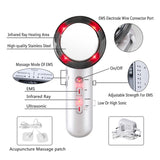 Facial Lifting Body Slimming Massager EMS Ultrasound Cavitation Lipo Fat Burner Machine Galvanic Infrared Ultrasonic Weight Lose - Virtual Blue Store