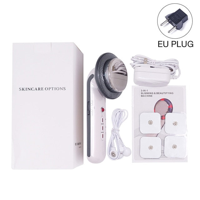 Facial Lifting Body Slimming Massager EMS Ultrasound Cavitation Lipo Fat Burner Machine Galvanic Infrared Ultrasonic Weight Lose - Virtual Blue Store