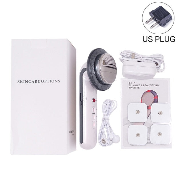 Facial Lifting Body Slimming Massager EMS Ultrasound Cavitation Lipo Fat Burner Machine Galvanic Infrared Ultrasonic Weight Lose - Virtual Blue Store
