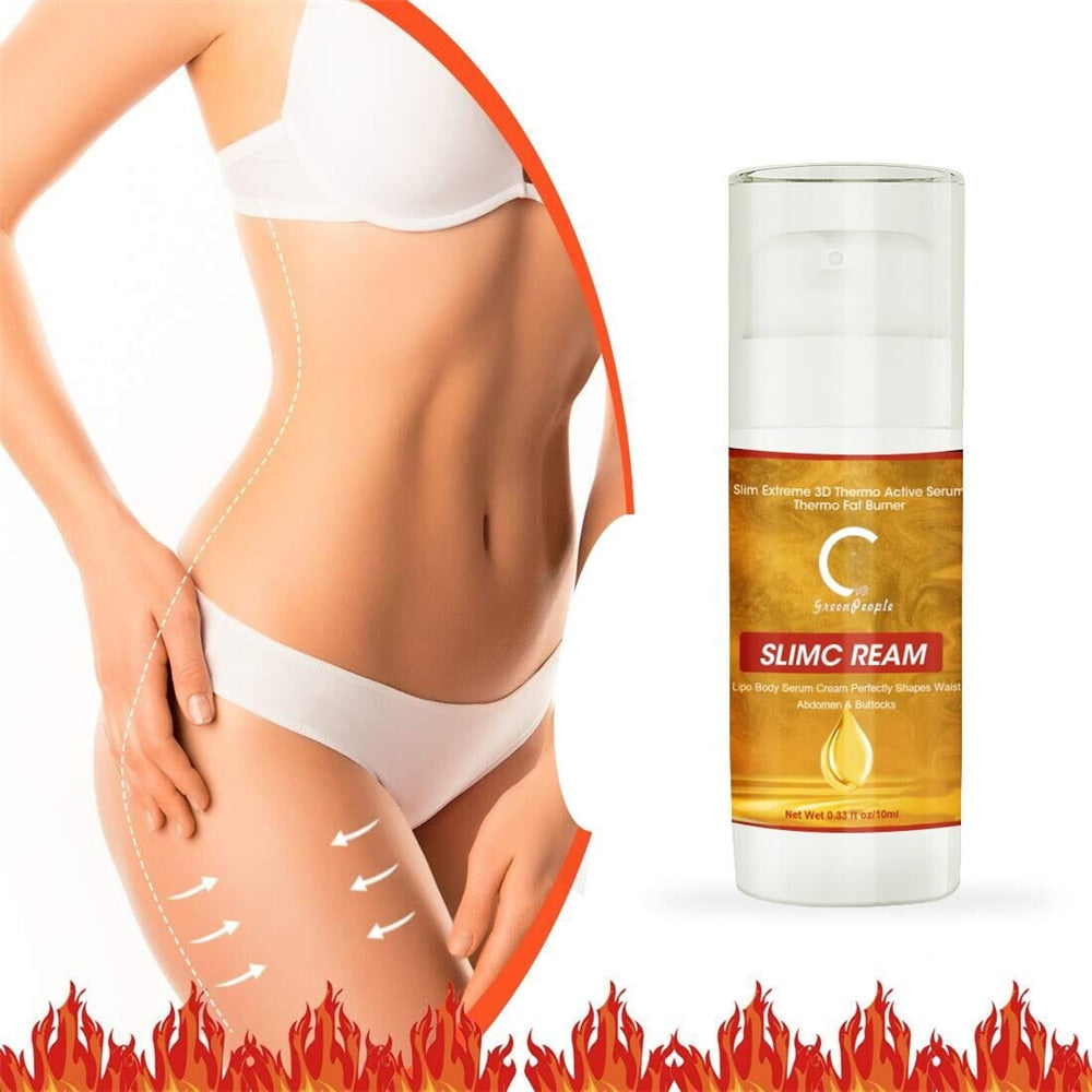 GPGP GreenPeople Plant Extract Slimming Cream Effective Weight Loss Massage Cream Anti Cellulite Cream Women Leg Body Fat Burner - Virtual Blue Store