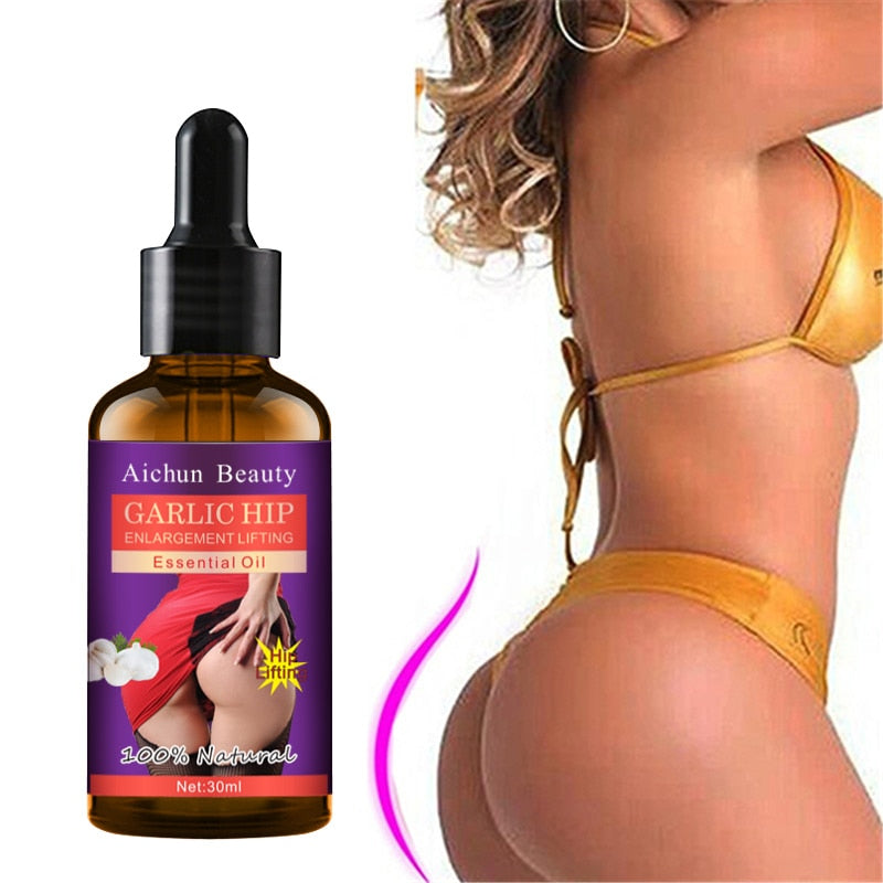 Aichun Garlic Rich Buttocks Essence Oil Effective Hip Lift Up Butt Lift Bigger Buttock Serum Buttocks Enlargement Body Care New - Virtual Blue Store
