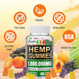 CatFit Cute Bear Hemp Gummies Fudge Relieve stress & Anxiety Relief Blend Safe and Natural Bear Fudge Office snacks - Virtual Blue Store