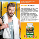 CatFit Cute Bear Hemp Gummies Fudge Relieve stress & Anxiety Relief Blend Safe and Natural Bear Fudge Office snacks - Virtual Blue Store