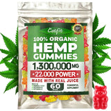 CatFit Hemp Oil Gummies Fudge Relieve stress & Anxiety Relief Blend Cute bear shape Fudge Office snacks - Virtual Blue Store