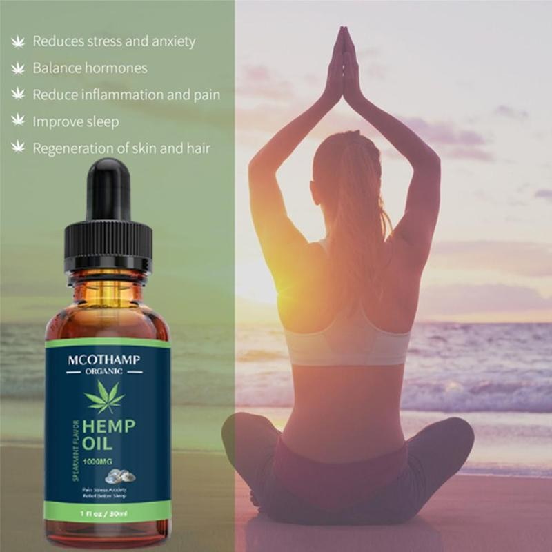 30ml Natural Pure Essential Oil Drop Effective For Body Pain Sleep Relax And & Anti-anxiety Better Y8V7 - Virtual Blue Store