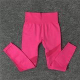 2021 New Dry Sports Wear Slim Stretchy Gym Tights Energy Seamless Leggings Gym Yoga Pants Breathable Sports Running Pants - Virtual Blue Store