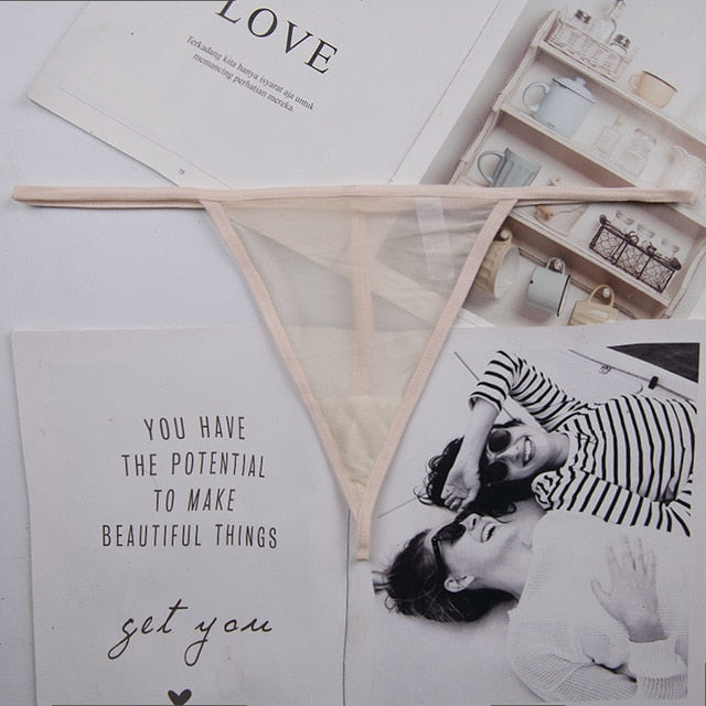 women g-string interest sexy underwear ladies panties lingerie bikini underwear pants thong intimatewear 1pcs/lot  7169 - Virtual Blue Store