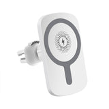 15W Magnetic Wireless Car Charger Mount Stand for iPhone 12 Pro Max Mini Automatic Magnet Air Vent Qi Fast Charging Phone Holder - Virtual Blue Store