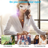 USB Bluetooth Eye Massager 10s Heating Electric Eye Mask For Sleep Hot Compress 4 Temperature Adjustable Relieve Eye Care Device - Virtual Blue Store