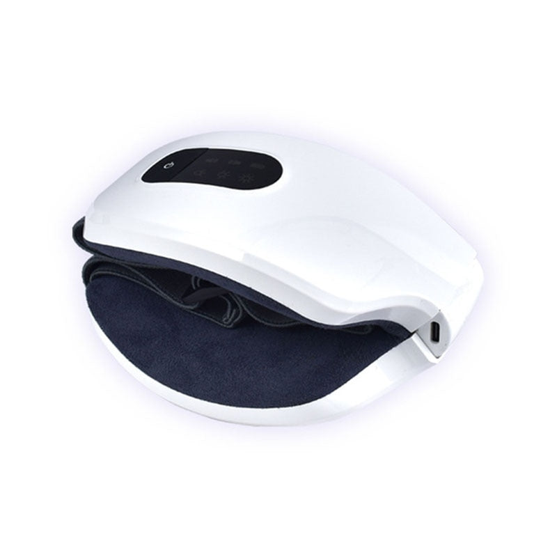 USB Bluetooth Eye Massager 10s Heating Electric Eye Mask For Sleep Hot Compress 4 Temperature Adjustable Relieve Eye Care Device - Virtual Blue Store