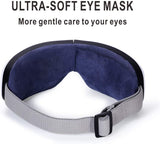 USB Bluetooth Eye Massager 10s Heating Electric Eye Mask For Sleep Hot Compress 4 Temperature Adjustable Relieve Eye Care Device - Virtual Blue Store
