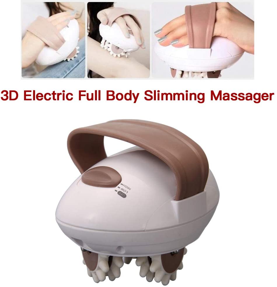 3D Electric Full Body Massager Roller Anti-cellulite Massaging Slimmer Roller Massager Machine Full Body Slimming Massage Tool - Virtual Blue Store
