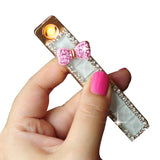 Diamond Cool Electric Lighter Creative Custom Sexy Pink Lighters Smoking Accessories USB Rechargeable Woman Lighter Best Gift