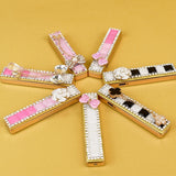 Diamond Cool Electric Lighter Creative Custom Sexy Pink Lighters Smoking Accessories USB Rechargeable Woman Lighter Best Gift - Virtual Blue Store