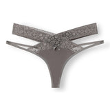 Women Sexy Lace Panties Transparent Low-waist Underpant Hollow Out Thong Female Seamless G-string Underwear Lingerie - Virtual Blue Store