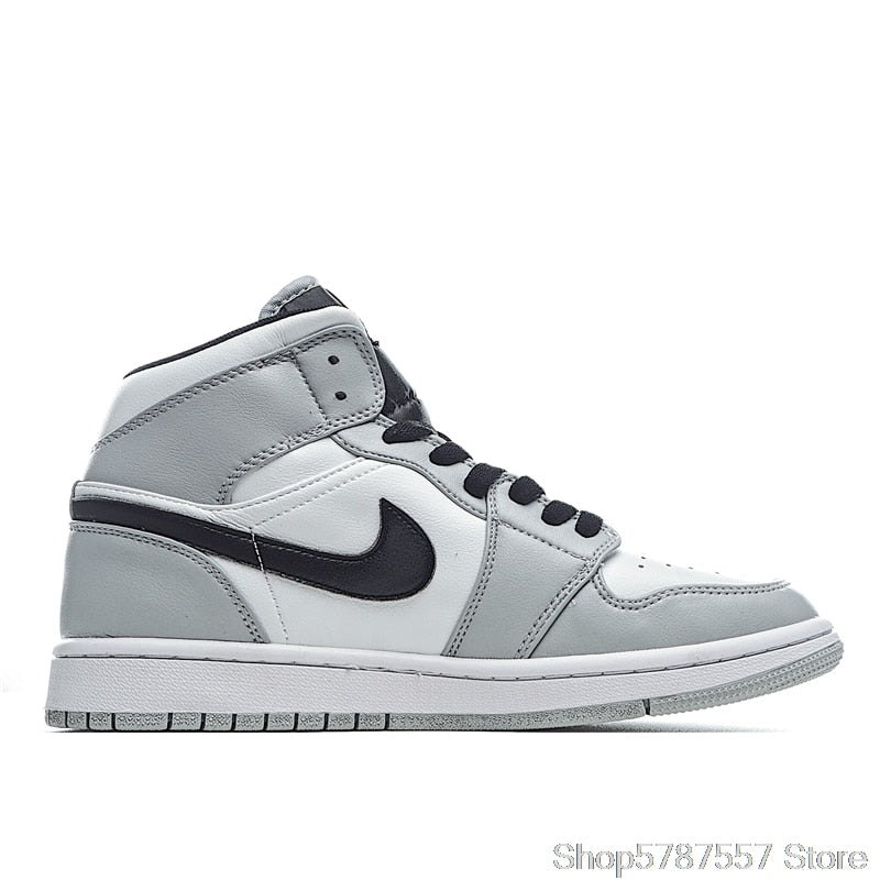 Authentic Original Air Jordan Retro 1 Mid OG Bio Hack AJ1 Men Shoes Women Basketball Sneakers air jordan 1 retro high - Virtual Blue Store