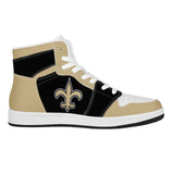 CHNNFC Men's High-top Fashion Leather Sneakers and Ankle Boots PICK YOUR TEAM! - Virtual Blue Store