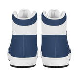 CHNNFC Men's High-top Fashion Leather Sneakers and Ankle Boots PICK YOUR TEAM! - Virtual Blue Store