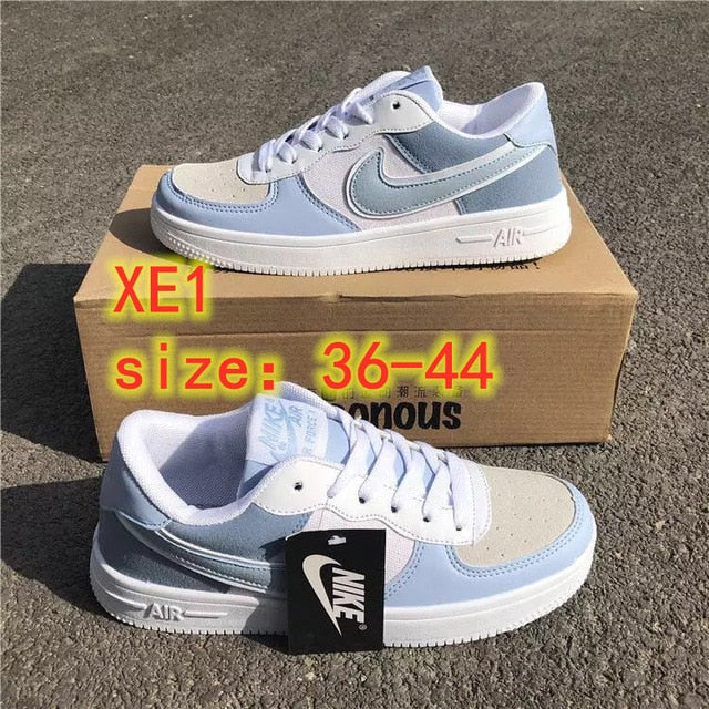 SCHNIKE-women Running Shoes Breathable Casual Shoes Outdoor Light Weight Sports Shoes Casual Walking Sneakers 98 - Virtual Blue Store