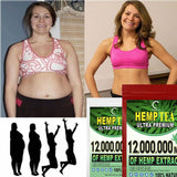 HFU Healthy Detox Hemp Tea 100% Pure Natural Detox Tea Weight Loss Slimming Appetite Suppressant Help Sleep and Relieve Stress - Virtual Blue Store
