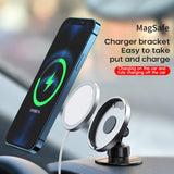Magsafe Magnetic Car Holder for iPhone 12ProMax Car Phone Holder Stand GPS Navigation Charger Holder Universal Car Support Mount - Virtual Blue Store